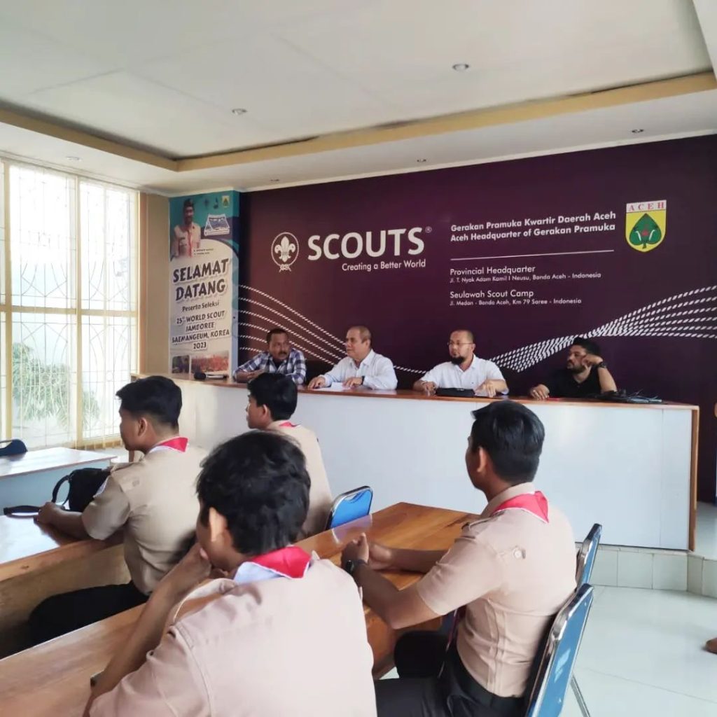 Foto : Rapat Koordinasi Liaison Officer Munas XI Gerakan Pramuka