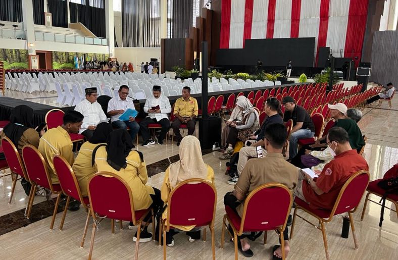 Checking Akhir, Seksi Persidangan Munas XI Gerakan Pramuka Melaksanakan Koordinasi